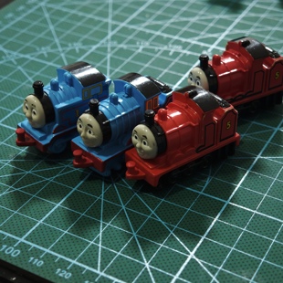万代托马斯托马斯和朋友们小火车Thomas扭蛋迷你摆件艾德华詹姆士
