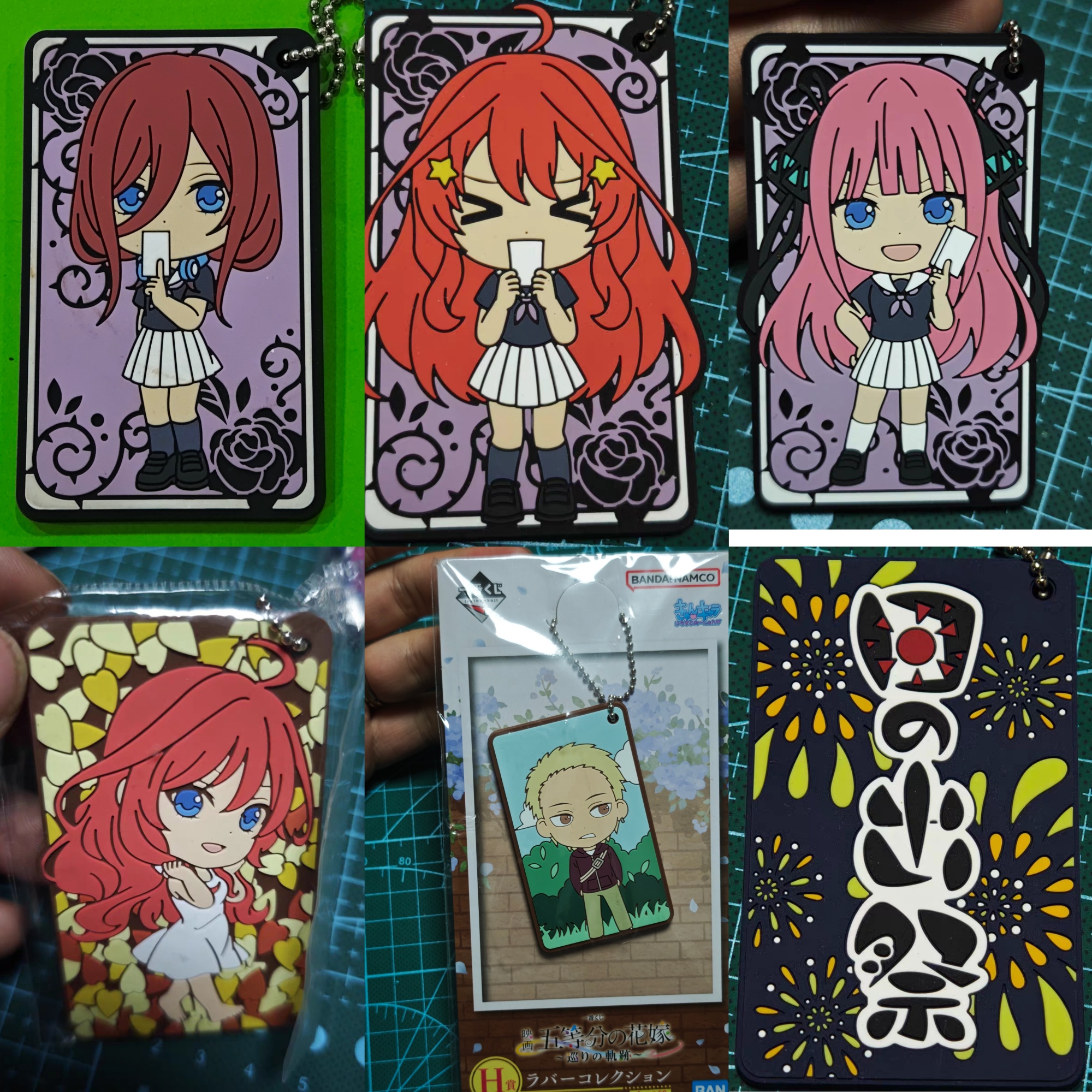 万代五等分的新娘巡回的轨迹一番赏橡胶挂件背包链上杉风太郎现货