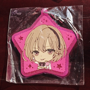 MARGINAL#4星型橡胶头像挂件手机链仲真Teruma促销现货