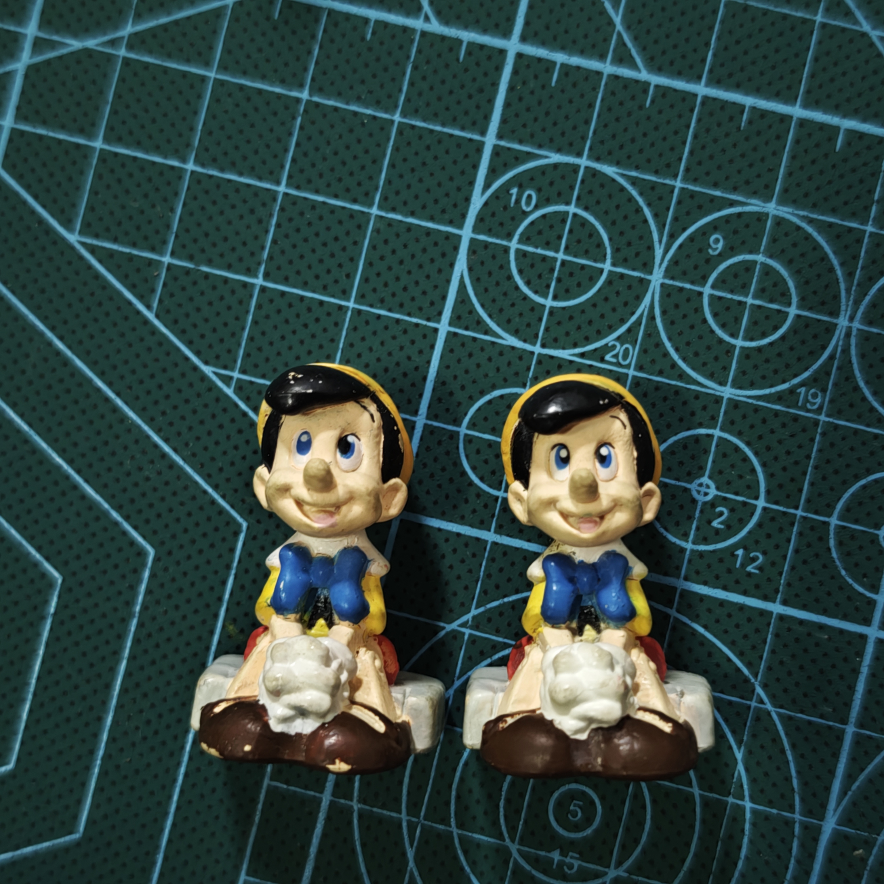 万代迪士尼匹诺曹许愿浴玩食玩迷你摆件促销现货