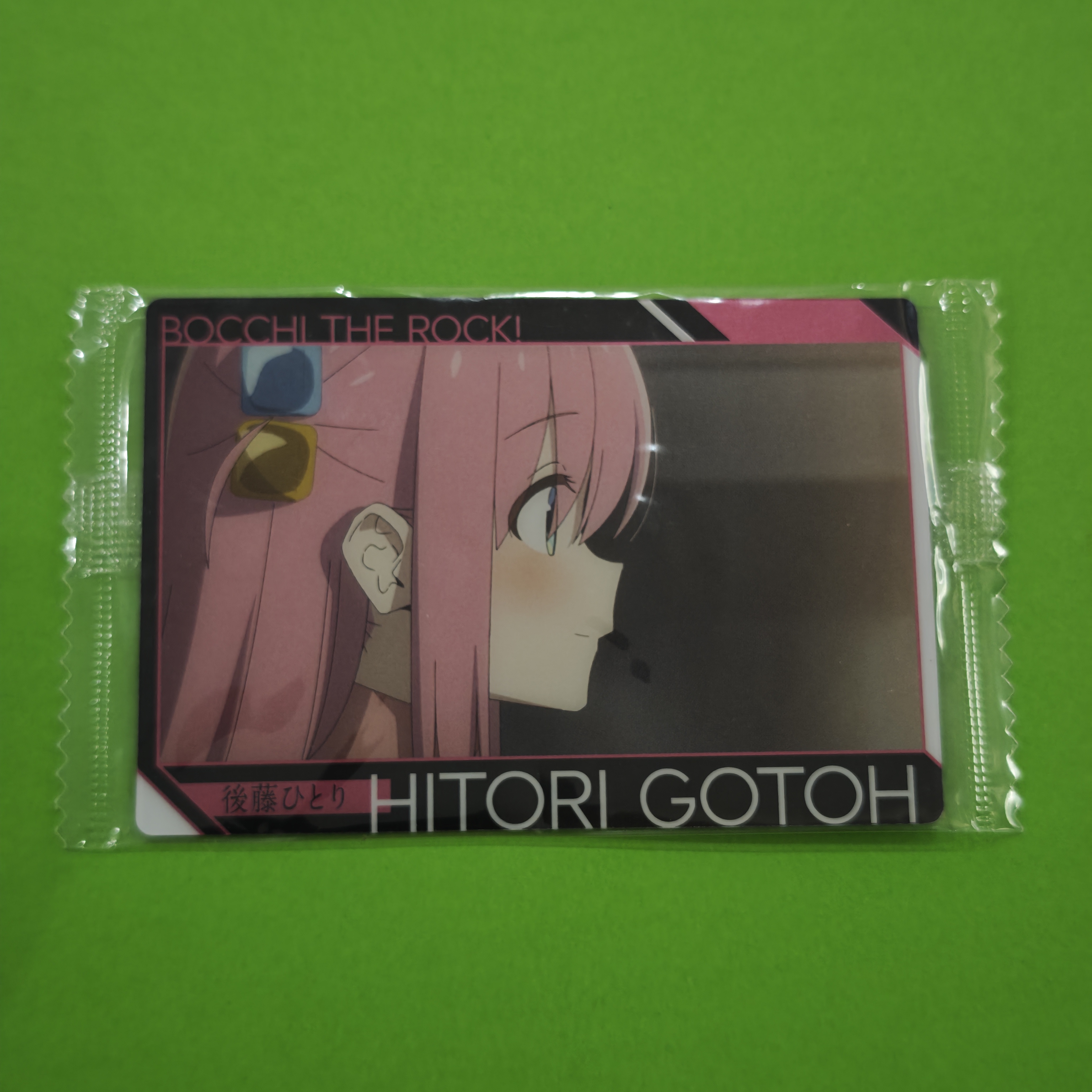 万代孤独摇滚食玩金属卡牌后藤独促销现货