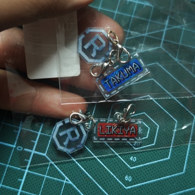 THE RAMPAGE 专辑REBOOT亚克力挂件手机链LIKIYA 后藤拓磨