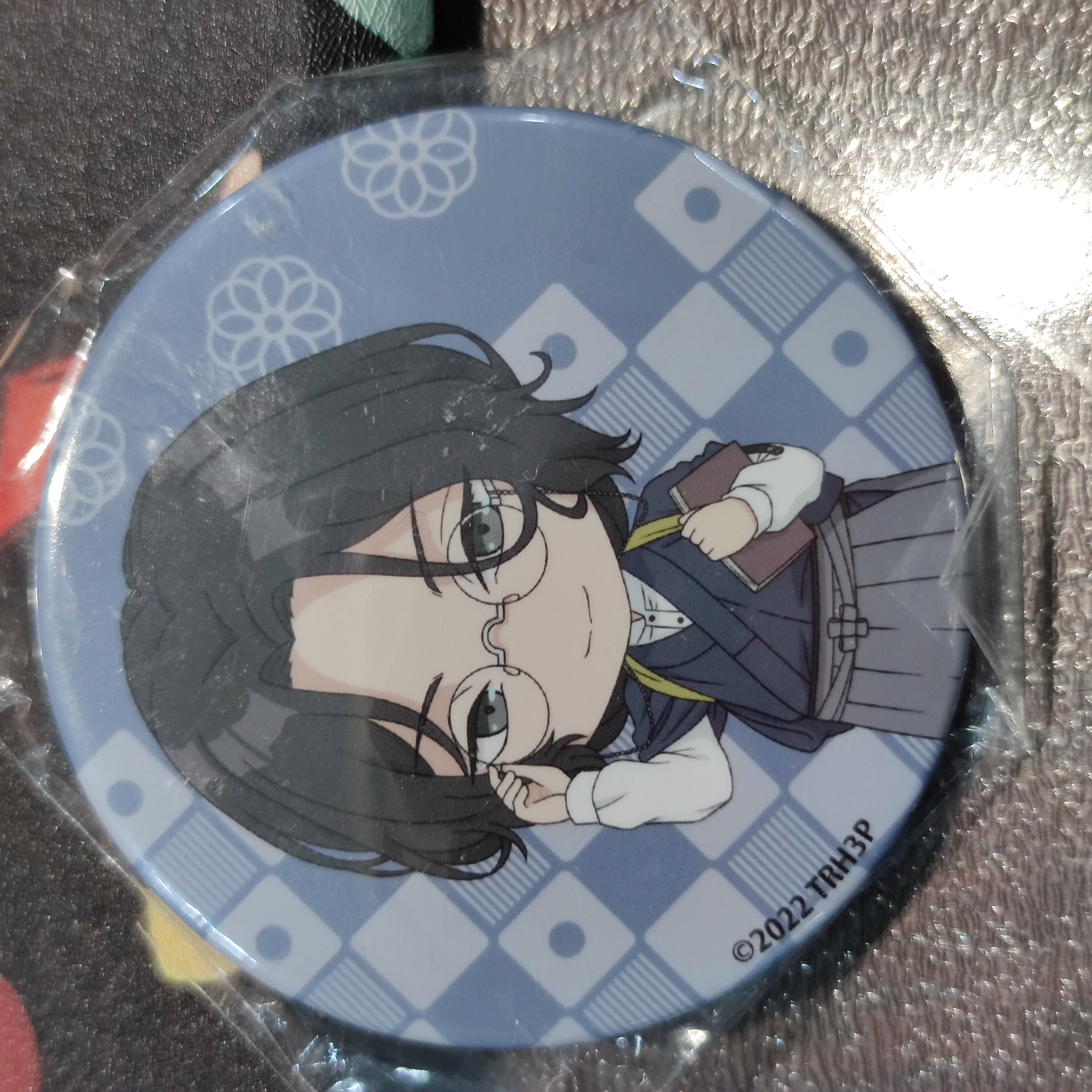 刀剑乱舞Q版南海太郎朝尊限定金属吧唧徽章促销现货