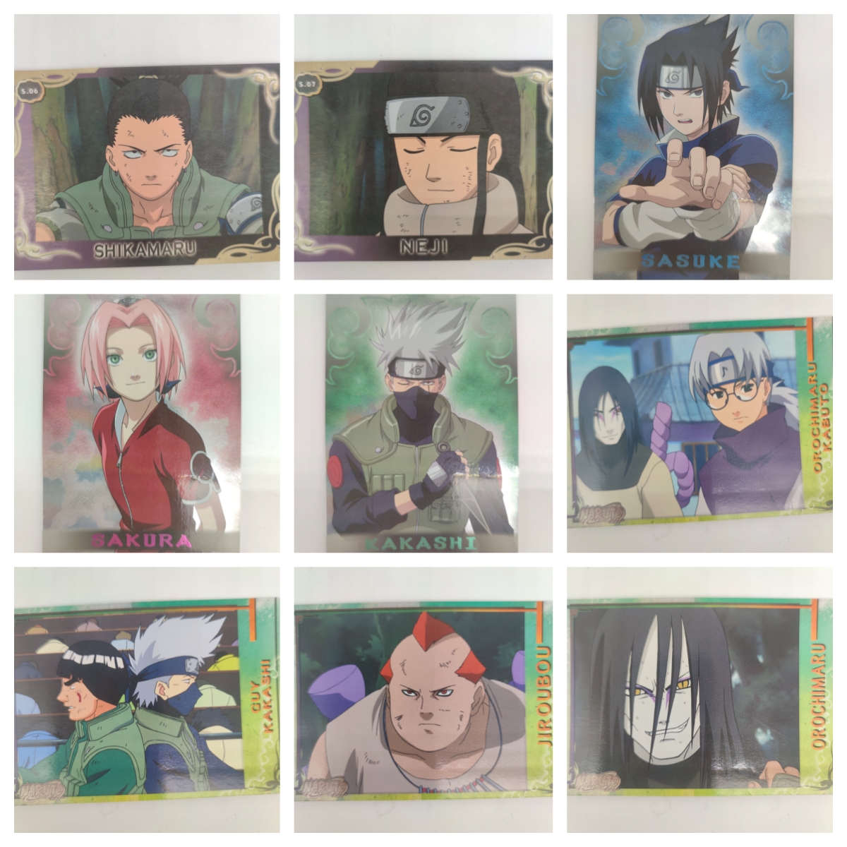 2005年AMADA火影忍者ENSKY天田卡漩涡鸣人宇智波佐助日向雏田