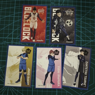 蓝色锁链蓝色禁区蓝色监狱食玩贴纸马狼照英今村游大剑城斩铁现货