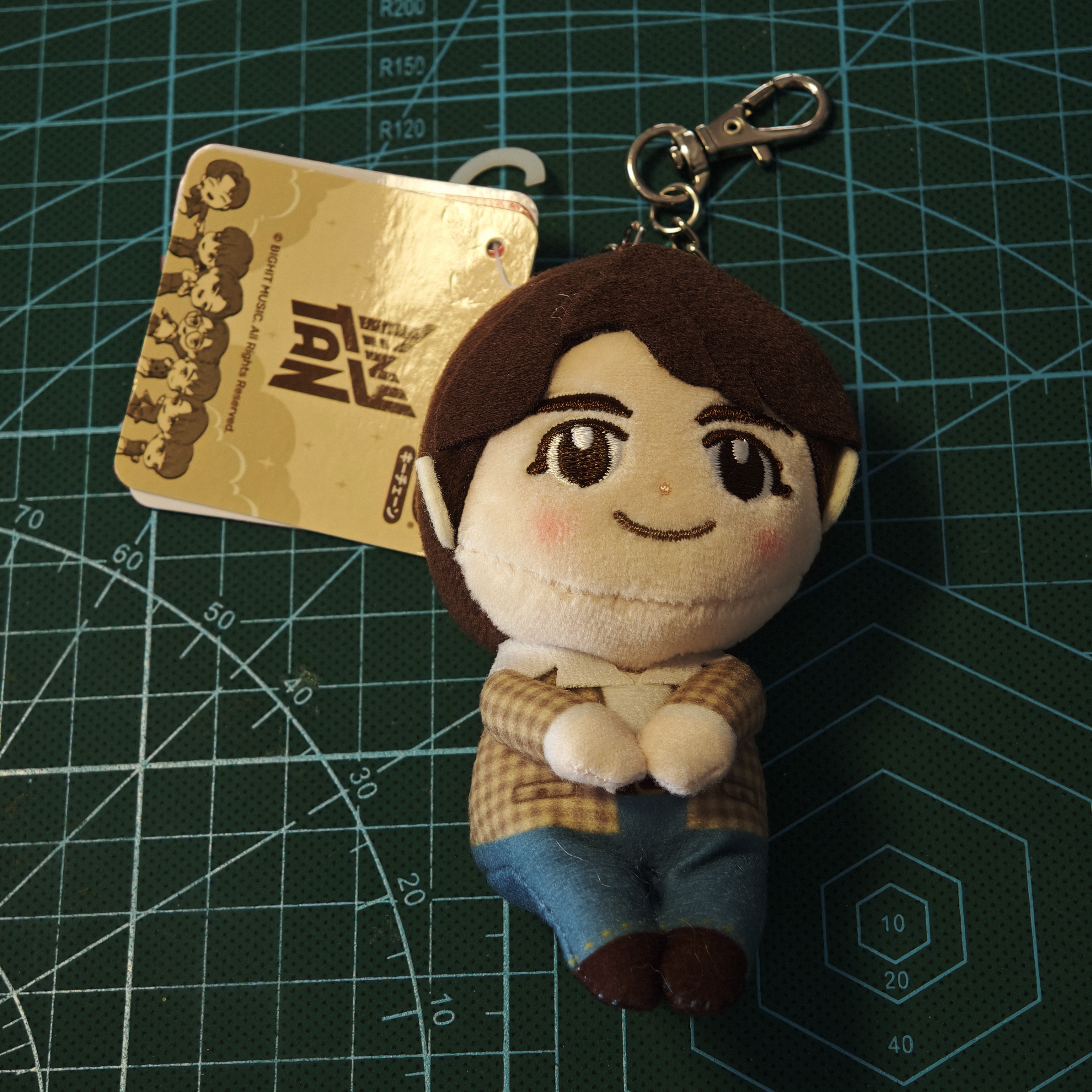 Tomy防弹少年团BTS TinyTAN毛绒玩偶挂件书包链Jung Kook田柾国