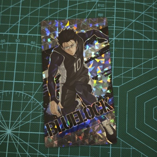 蓝色锁链蓝色禁区蓝色监狱双面闪卡牌剑城斩铁促销现货