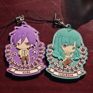 高校星歌剧橡胶挂件钥匙链楪 利恩 空闲愁促销现货