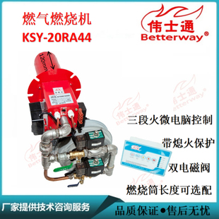 20系列节能双风机厨房设备 伟士通5万大卡天然气液化气燃烧机KSY