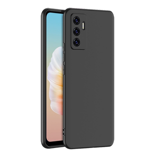 vivos10e手机壳磨砂vivis10e软壳外壳5g防摔vivos十e软硅胶全包vos10e保护套男女款V2130A时尚个性创意黑色