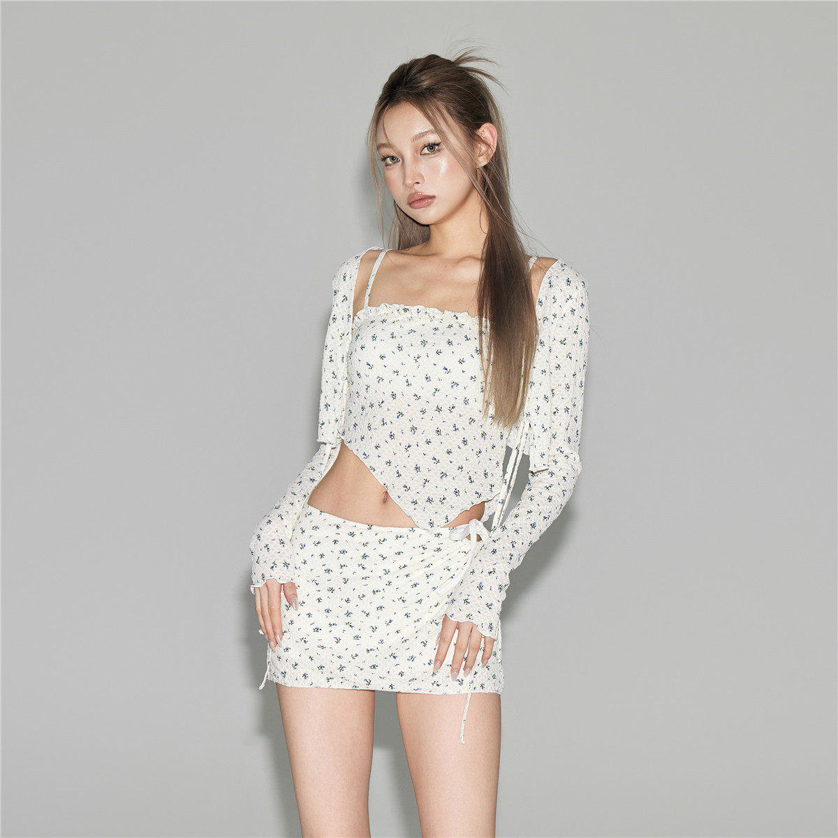 苏拉娜公主三件套分体泳衣女保守显瘦遮肚裙式长袖度假泡温泉泳装,运动/瑜伽/健身/球迷用品,分体泳衣,淘宝优惠券,粉丝福利购,淘宝优惠卷