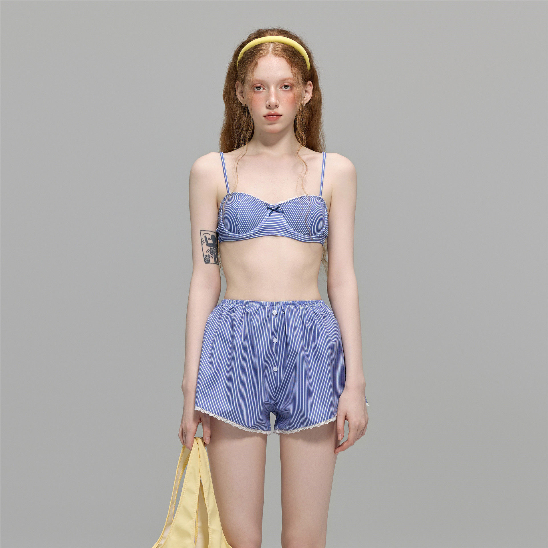 苏拉娜公主三件套分体泳衣女2025新款易梦玲同款比基尼温泉游泳衣