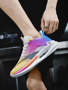 沃兰迪911毒蜂刺跑步鞋男女大童学生专业竞速透气跑步鞋气垫减震