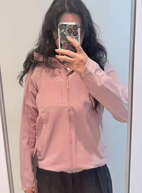 加绒短款显瘦保暖女士软壳衣
