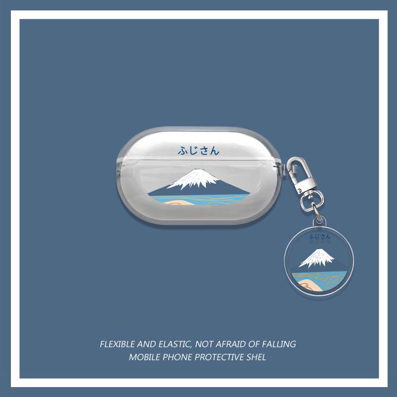 适用于sony索尼ambie保护套AM-TW01简约日系无线充电仓盒amtw01骨传导蓝牙耳机壳透明硅胶ambie收纳袋情侣潮