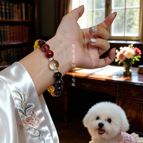 梦奇岛天然水晶手串原创小众设计