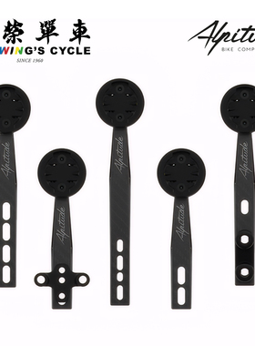 Alpitude Stelvio Corretto碳纤维一体把自行车码表架（下装式）