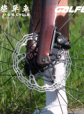 Galfer Shark鲨鱼鳍公路自行车刹车碟片中锁140/160X1.8mm