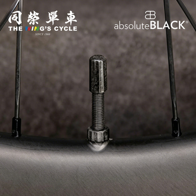 AbsoluteBlack碳纤维真空胎气嘴