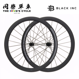 Black Inc公路自行车轮组超轻碳纤维圈刹轮胎前轮后轮管胎开口胎