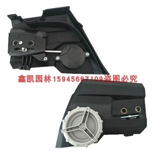 东脉58V传峰58V锂电锯充电式导板压紧盖右侧边盖刹车挡板配件