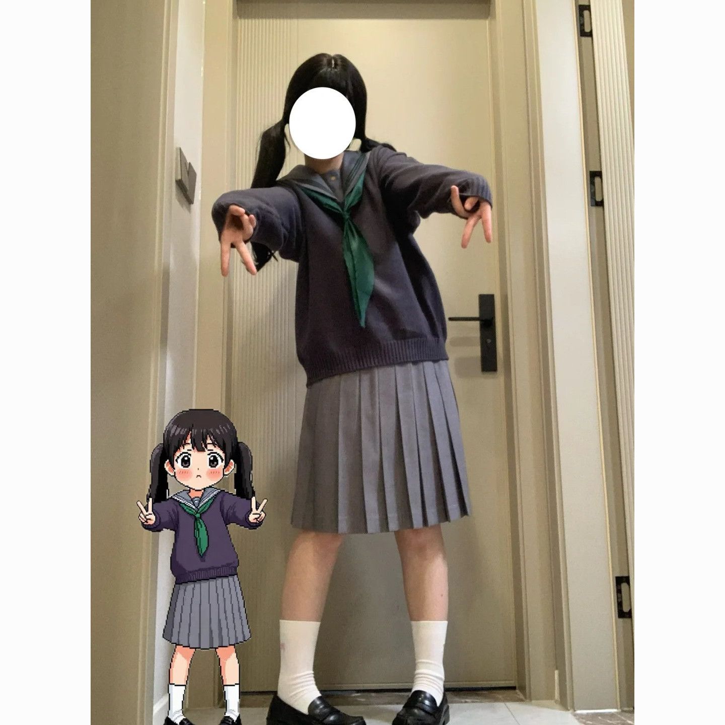 原创百搭秋季长袖针织衫上衣宽松