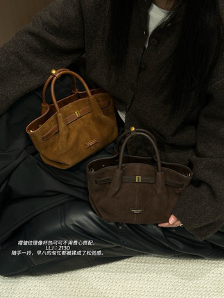 欧洲站磨砂牛皮女包新款时尚百搭大容量真皮斜挎包休闲手提花园包