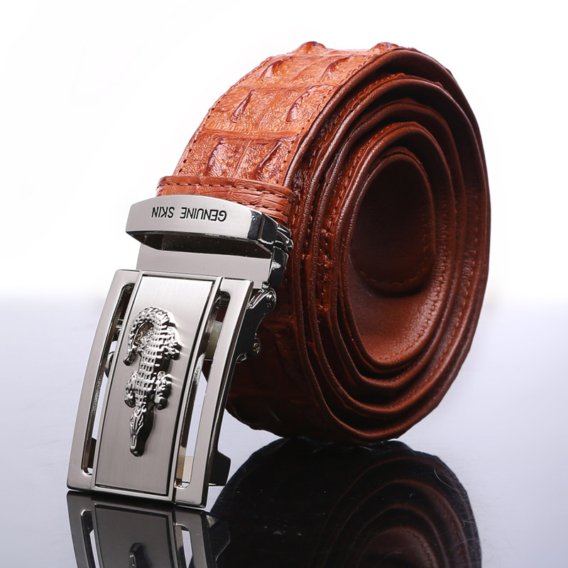 泰国鳄鱼皮皮带男自动扣真皮腰带男士中年休闲商务百搭腰,服饰配件/皮带/帽子/围巾,腰带/皮带/腰链,淘宝优惠券,粉丝福利购,淘宝优惠卷