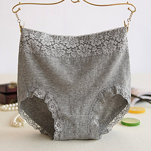 大码高腰女士内裤纯棉内裆透气