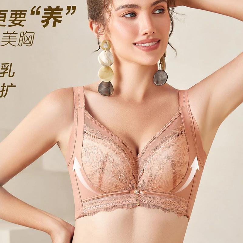 正品奥丽侬塑养薄款3/4夹棉杯调整聚拢上托收副乳稳固内衣OTW9638
