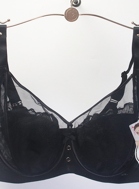 正品奥丽侬超薄水晶杯性感蕾丝透气内衣大包容调整大胸显小OW8820