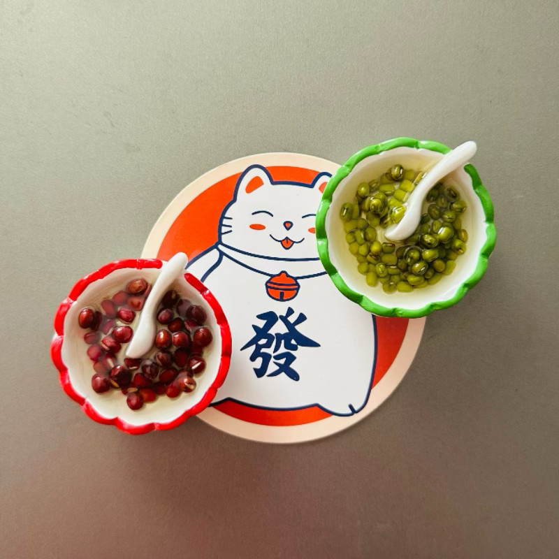 仿真食玩冰箱贴磁贴仿真绿豆汤红豆汤冰箱装饰贴树脂磁铁家居饰品