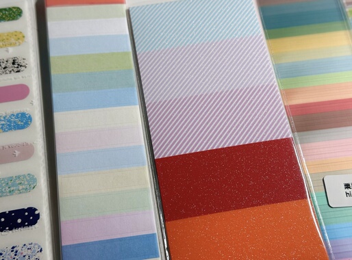 现货贴纸卷分装手帐贴纸卷栗栗斯XXLstudio色块合集