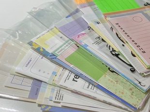 现货便签分装韩国正版便签随机分装不重复可许愿颜色种类