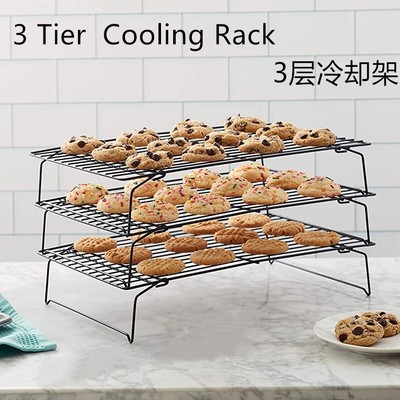 烘焙冷凉架三层可折叠冷却架面包