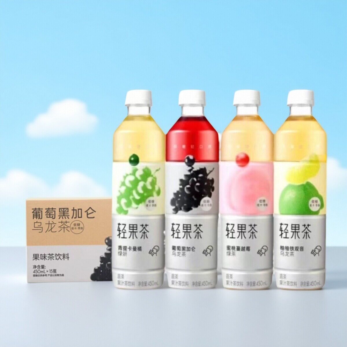 新日期喜茶果茶整箱15瓶