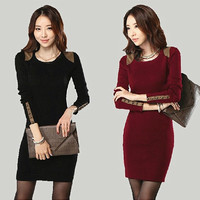 2026 autumn winter women fashion t shirt dress ladies dresses
