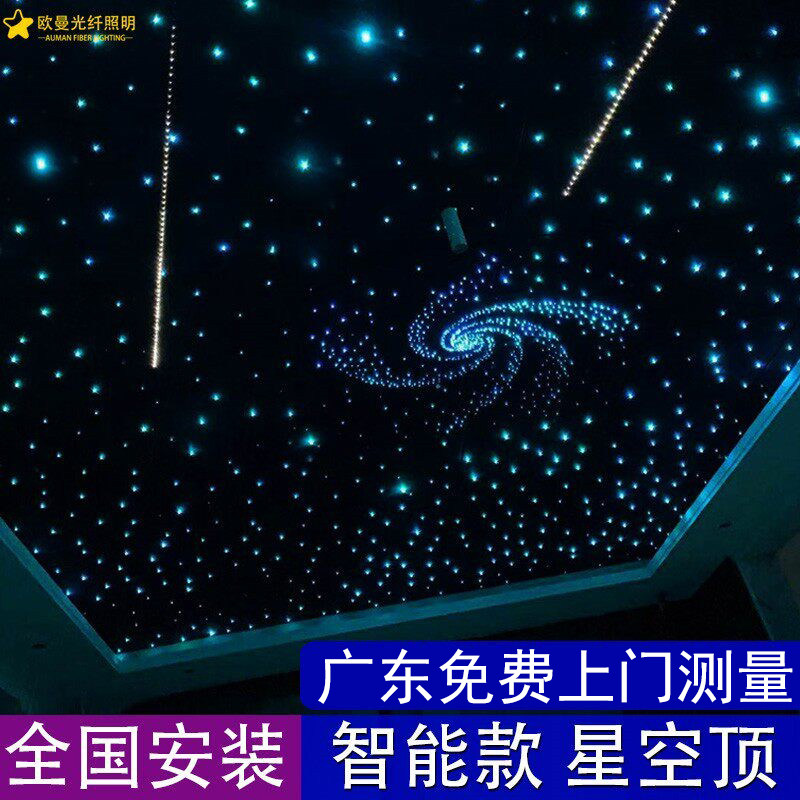 星空顶天花板满天星石膏板氛围灯图片
