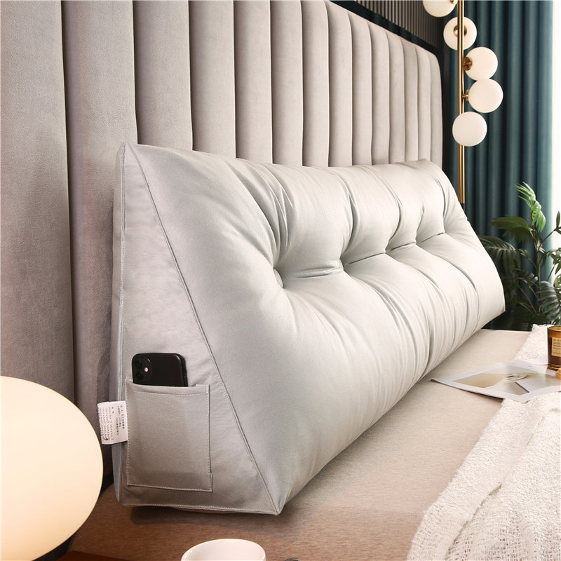科技布床头软包靠背枕三角靠垫床上靠背垫榻榻米长抱枕可拆洗靠枕,居家布艺,床头靠垫,淘宝优惠券,粉丝福利购,淘宝优惠卷