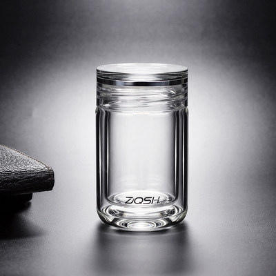 ZQSH高硼硅便携随手玻璃杯