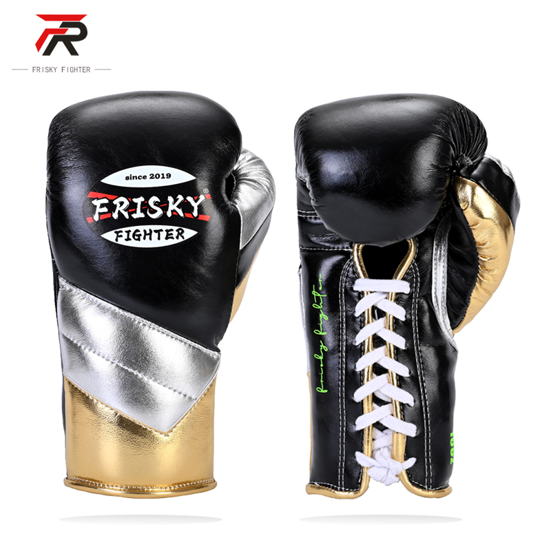 FRISKY系带拳套成人拳击手套专业