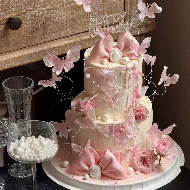 许昌男朋友diy威化纸糯米纸蝴蝶蛋糕装饰合金hb生日蛋糕插件插牌,节庆用品/礼品,节日装扮用品,淘宝优惠券,粉丝福利购,淘宝优惠卷