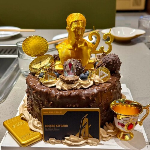 三角洲蛋糕配件装饰品三角洲行动周边手办生日蛋糕生日礼物蛋糕