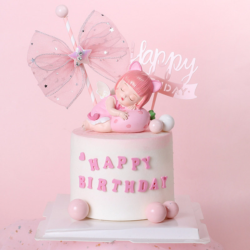 网红吸管圆球蝴蝶结纱蛋糕插牌生日烘焙西点装饰插旗插卡插件场,节庆用品/礼品,节日装扮用品,淘宝优惠券,粉丝福利购,淘宝优惠卷