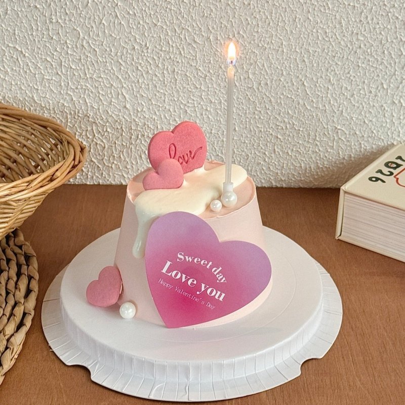 2.14网红情人节渐变粉loveyou卡片蛋糕装饰爱心饼干情侣甜品装扮,节庆用品/礼品,节日装扮用品,淘宝优惠券,粉丝福利购,淘宝优惠卷