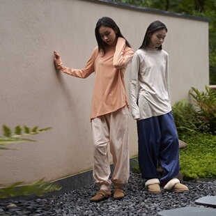 朵朵可可家居服女春秋可外穿全棉睡衣长袖长裤两件套修身运动透气