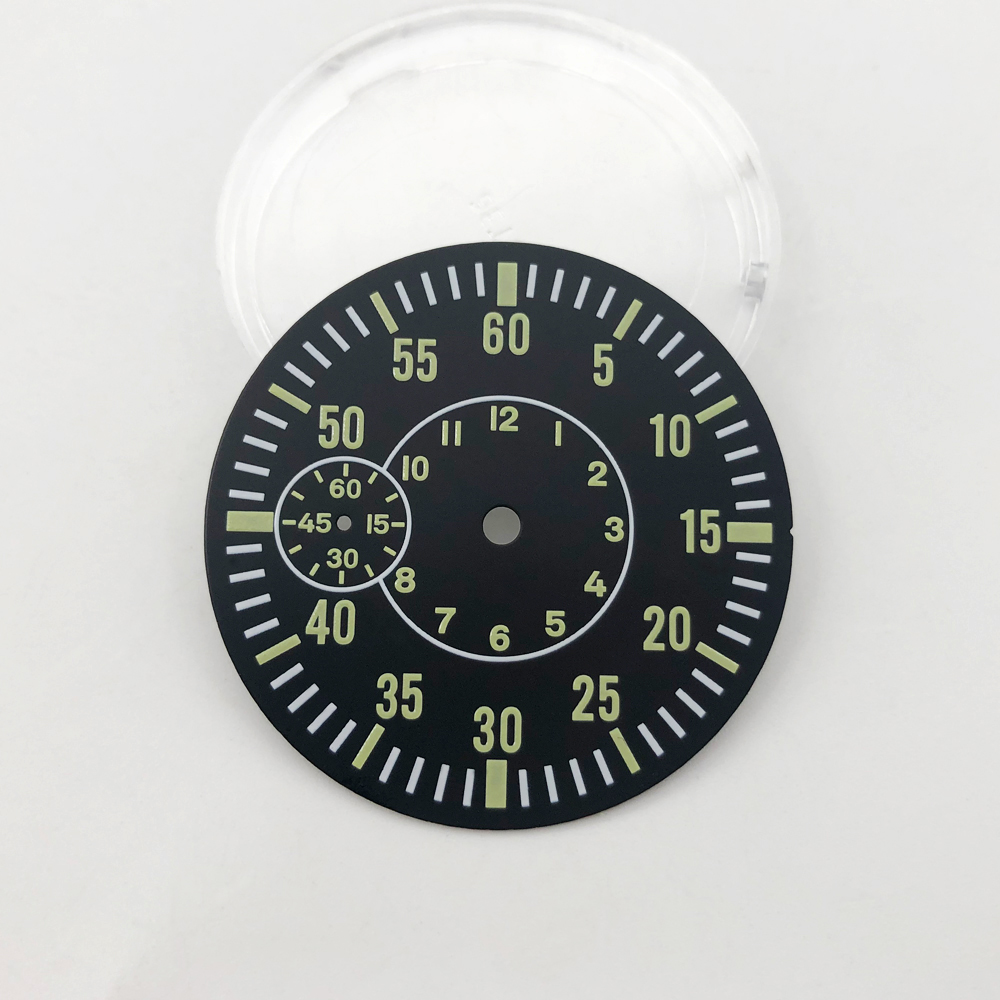 手表配件绿色夜光刻度机械机芯