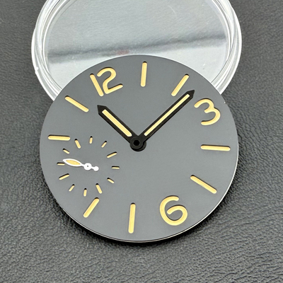 手表配件37mm字面表盘适合eta6497/st3600机械机芯用