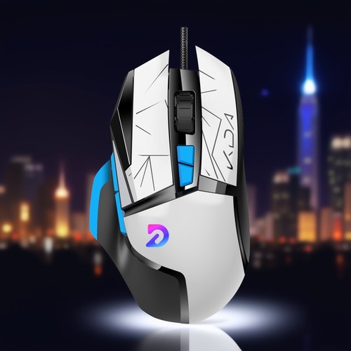 德意龙G502有线鼠标RGB网咖