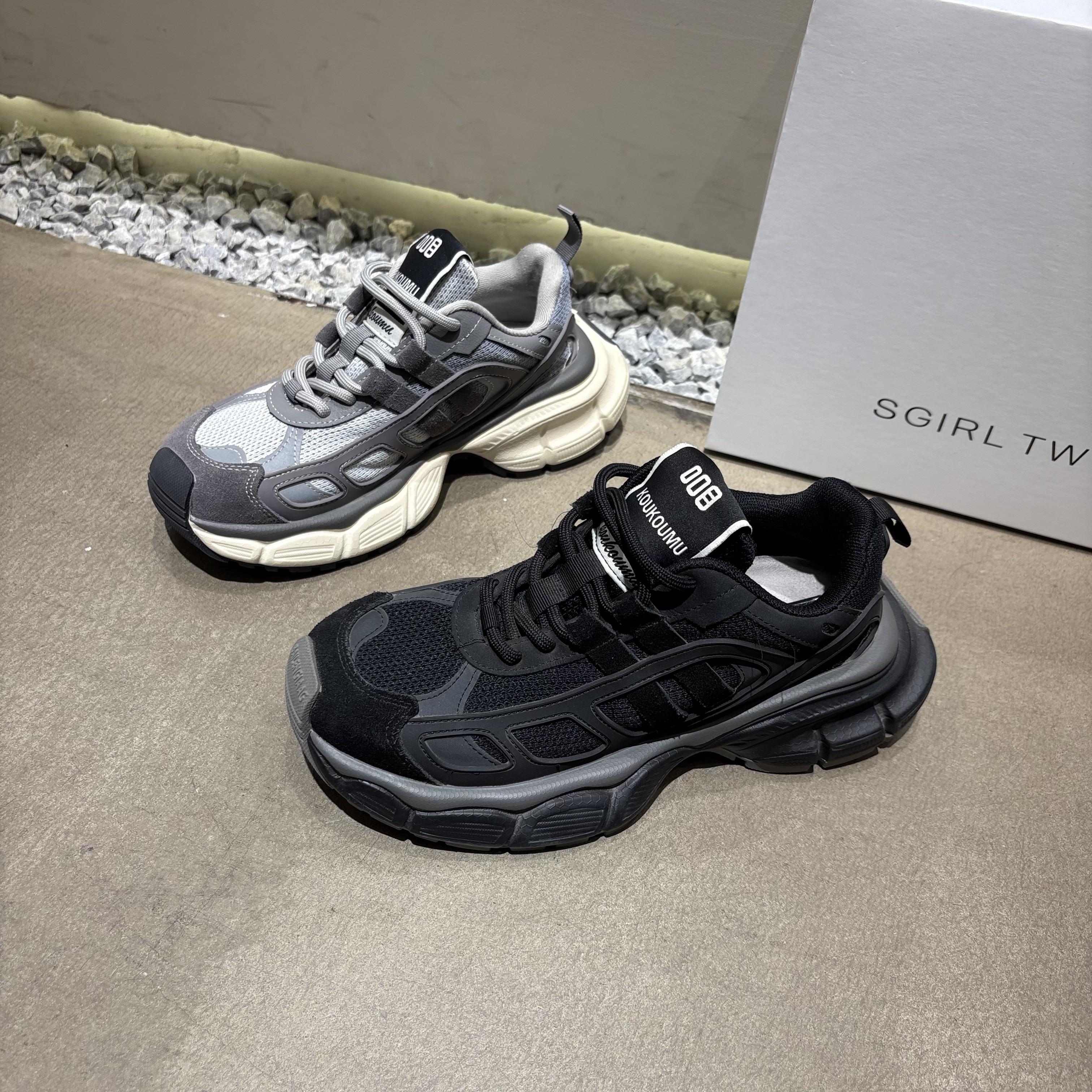 SGIRL TWTW百搭拼色老爹鞋韩版气质休闲运动鞋舒适跑步女鞋欧版